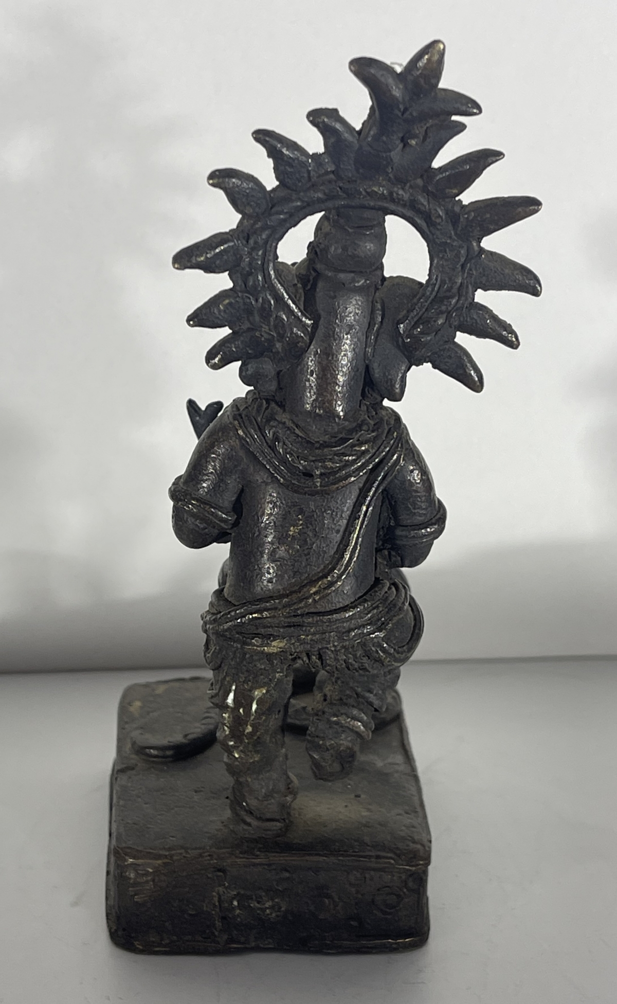Ganesha Cobra Snake Charmer Bastar Bronze India Hindu Tribal Art 19th C Inde – Image 8