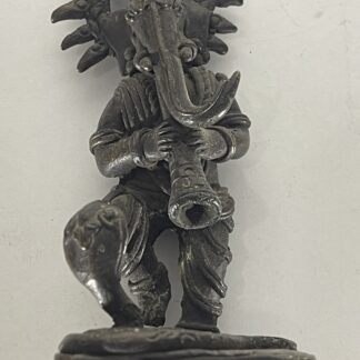 Ganesha Cobra Snake Charmer Bastar Bronze India Hindu Tribal Art 19th C Inde