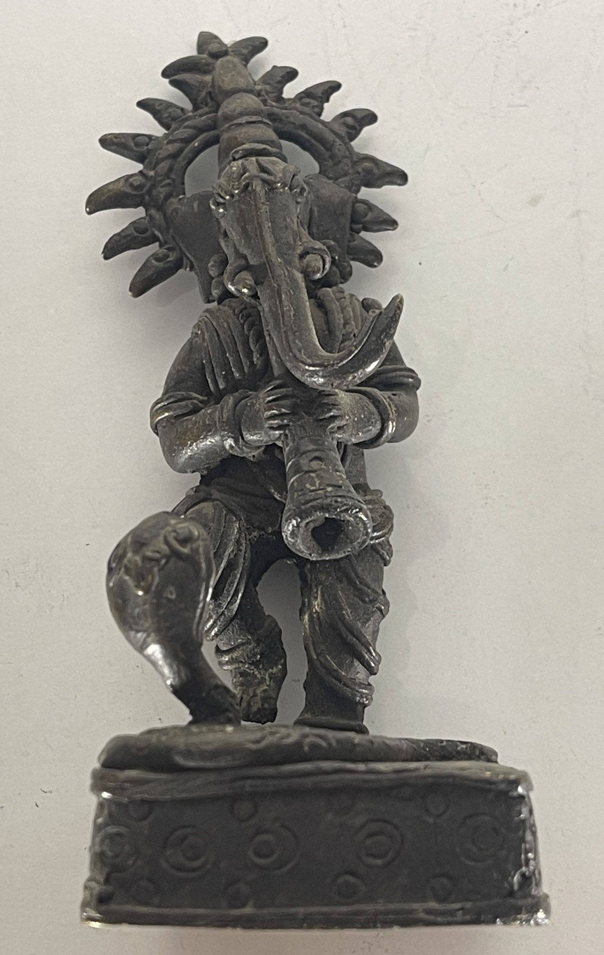 Ganesha Cobra Snake Charmer Bastar Bronze India Hindu Tribal Art 19th C Inde