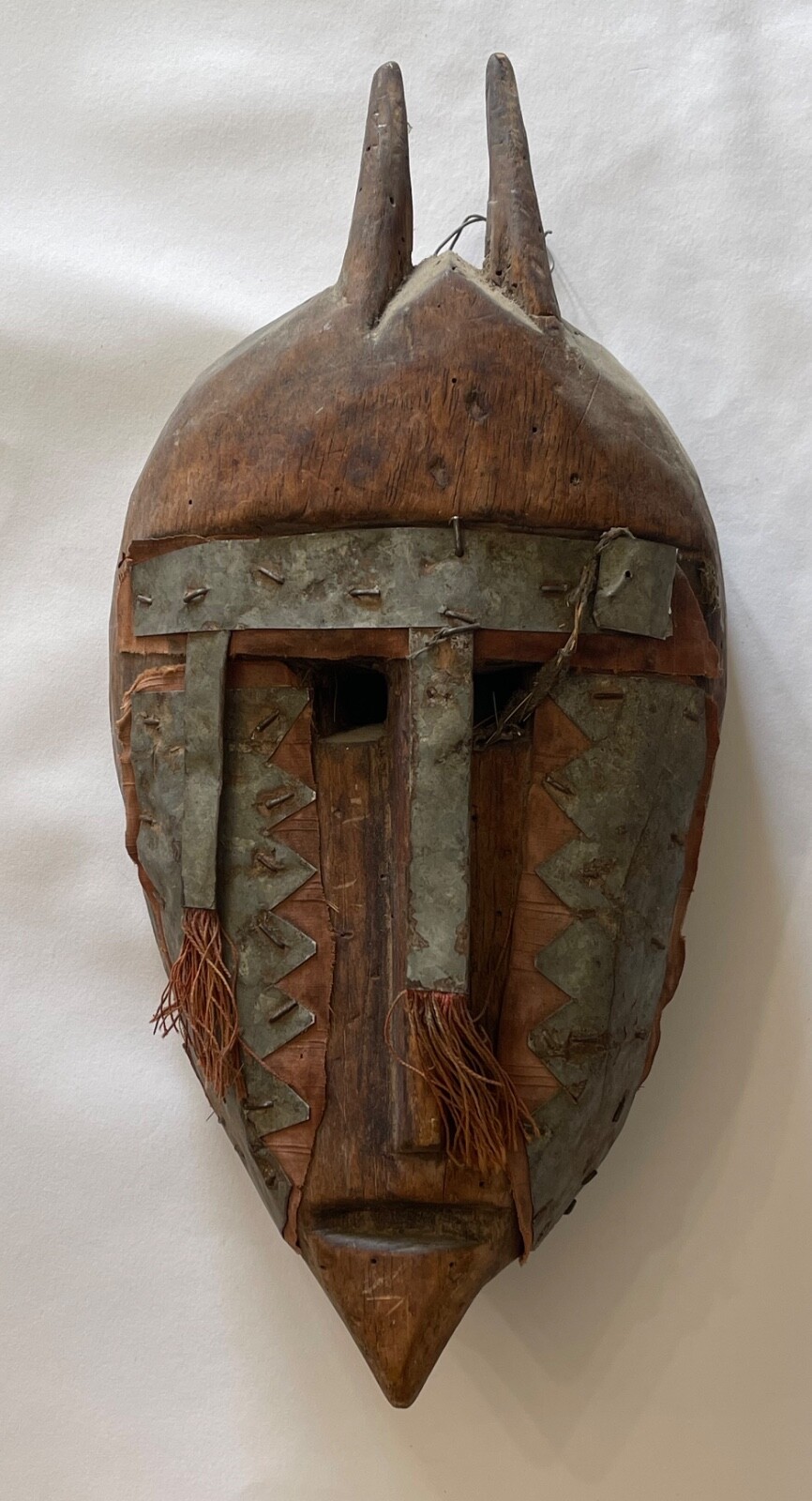 Old Bambara Bamana Suruku Hyena Mask Mali Kore African Tribal Art Afrique – Image 14