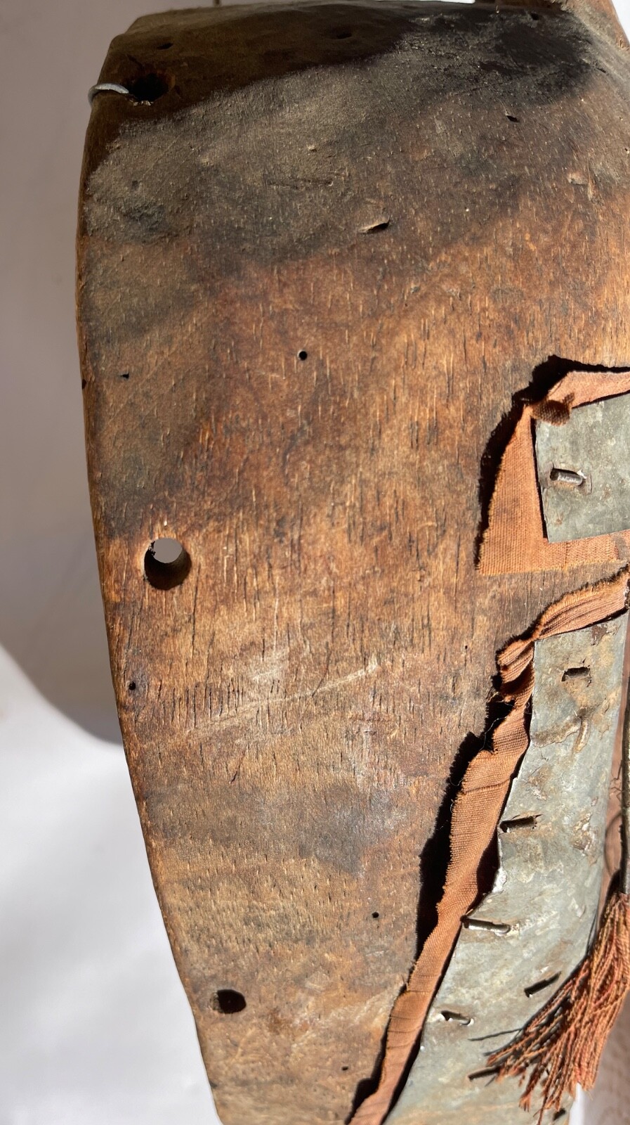 Old Bambara Bamana Suruku Hyena Mask Mali Kore African Tribal Art Afrique – Image 5
