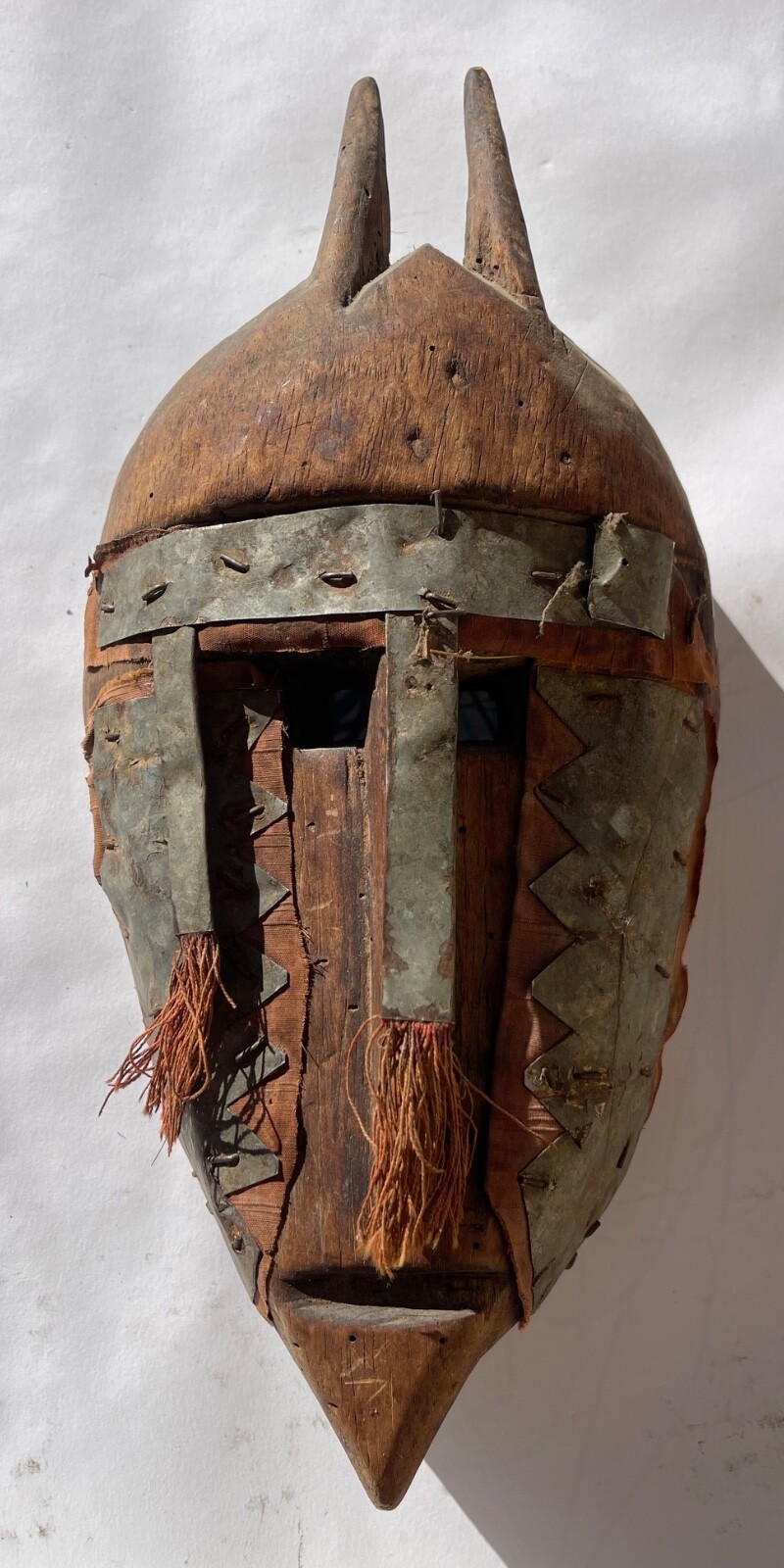 Old Bambara Bamana Suruku Hyena Mask Mali Kore African Tribal Art Afrique – Image 3