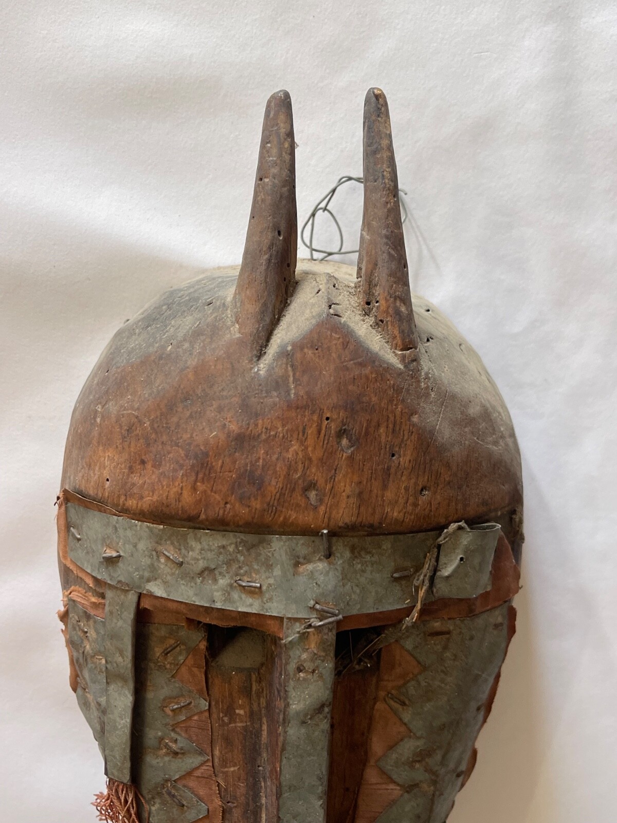 Old Bambara Bamana Suruku Hyena Mask Mali Kore African Tribal Art Afrique – Image 12