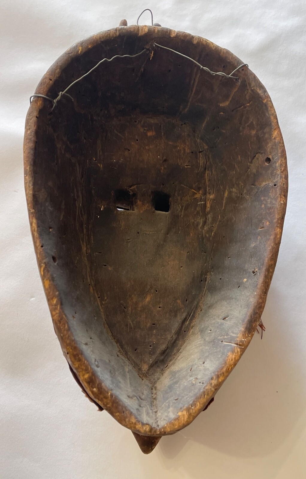 Old Bambara Bamana Suruku Hyena Mask Mali Kore African Tribal Art Afrique – Image 11