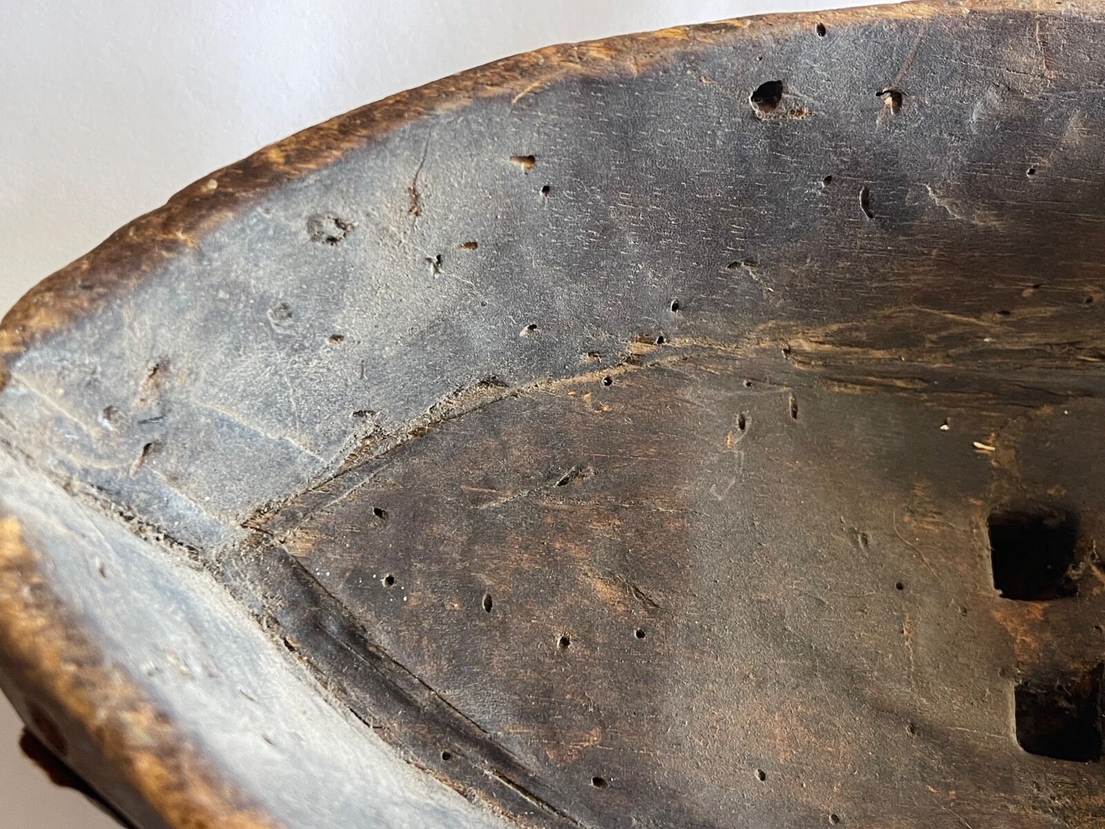 Old Bambara Bamana Suruku Hyena Mask Mali Kore African Tribal Art Afrique – Image 9