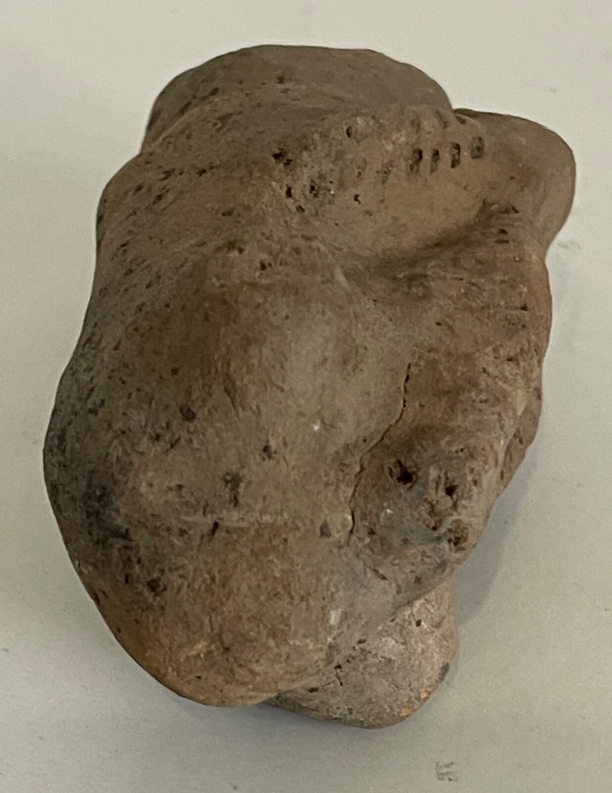 African Sao Style Zoomorphic Terracotta Figure Chad 10.7 cm Tribal Art Afrique – Image 5