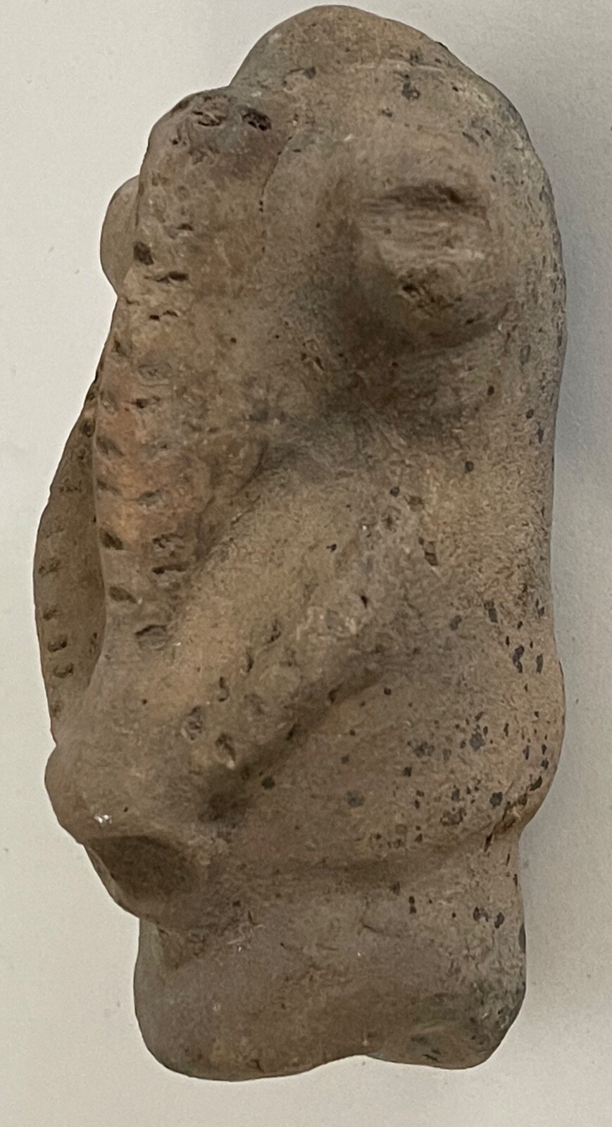 African Sao Style Zoomorphic Terracotta Figure Chad 10.7 cm Tribal Art Afrique – Image 4