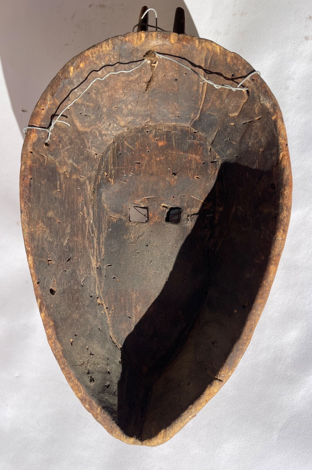 Old Bambara Bamana Suruku Hyena Mask Mali Kore African Tribal Art Afrique – Image 6