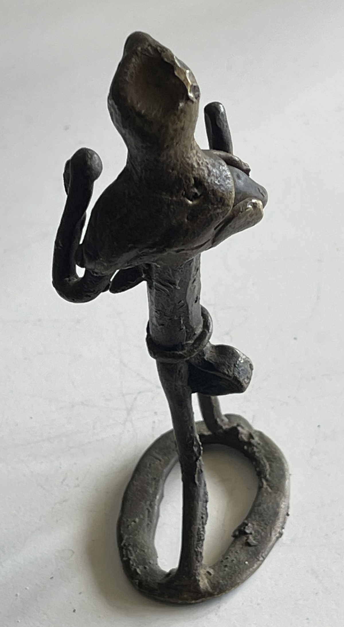 Akan Ashanti Anthropomorphic Brass Figure Ghana Lost Wax African Art – Image 9