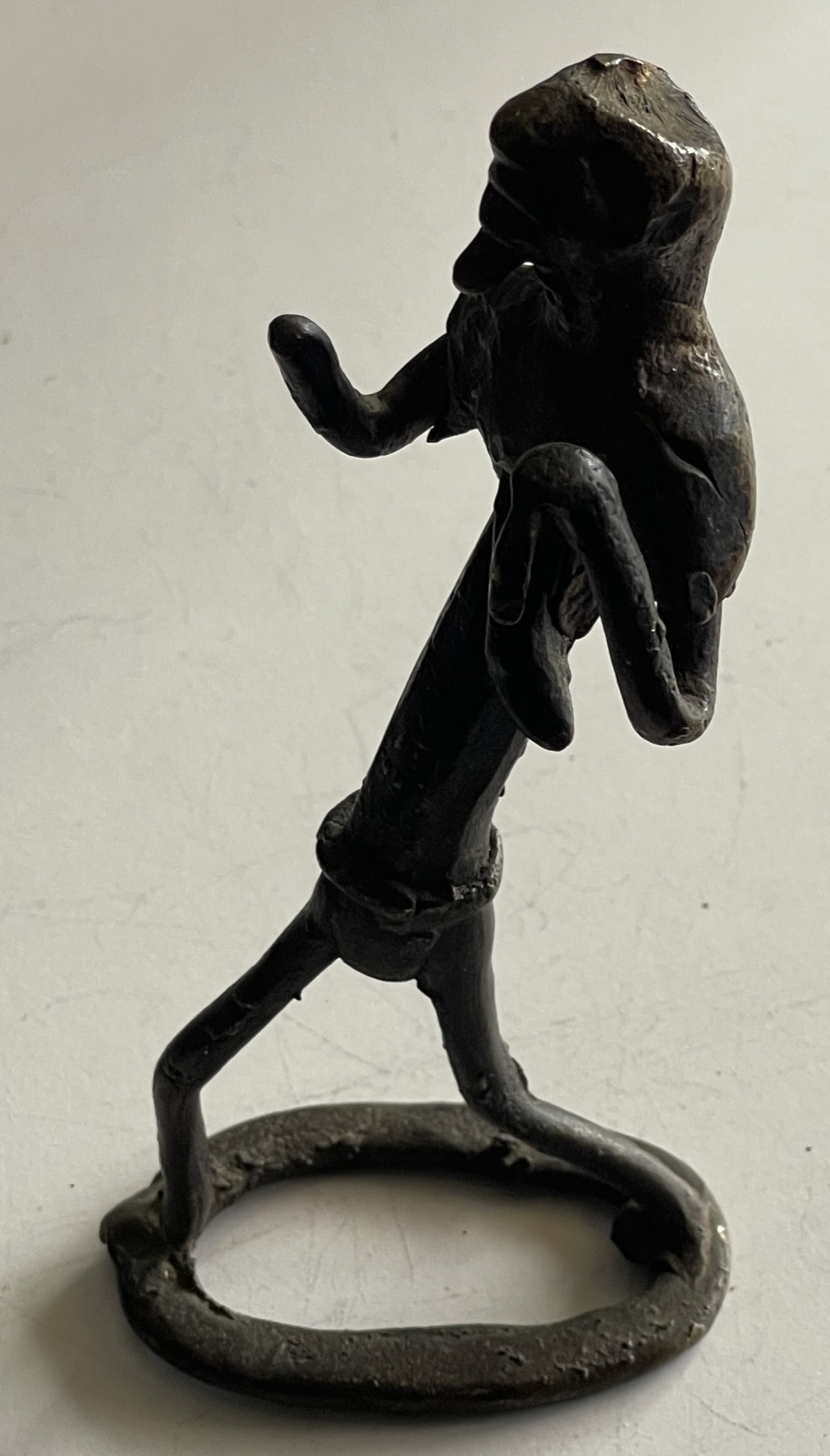 Akan Ashanti Anthropomorphic Brass Figure Ghana Lost Wax African Art – Image 8