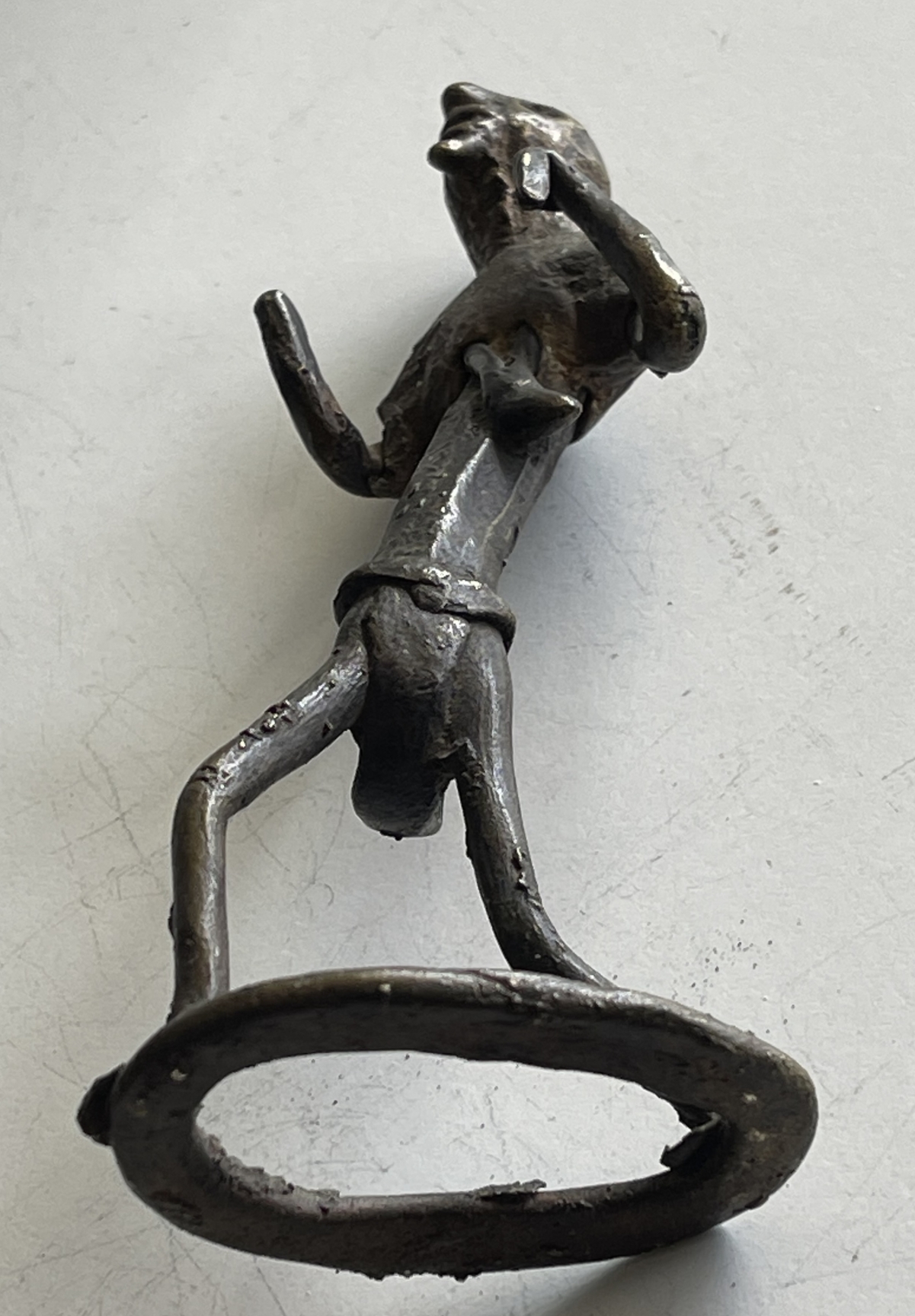 Akan Ashanti Anthropomorphic Brass Figure Ghana Lost Wax African Art – Image 2