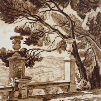 Le Tholonet near Aix-en-Provence – Marble Bench Engraving, 1943 Provence