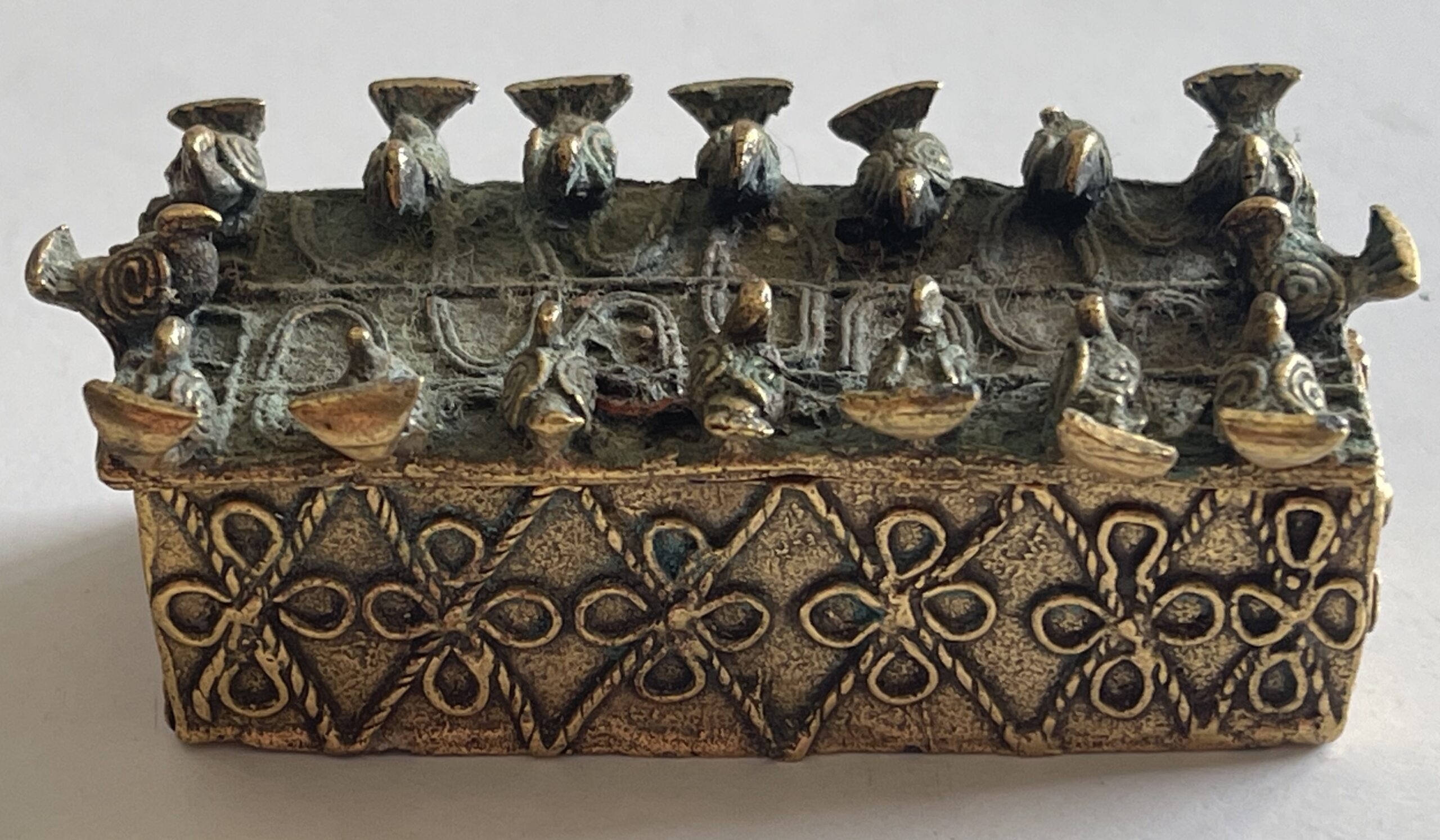 Asante Abamphruwa Bird Box – Metropolitan Museum Replica 1989 – Image 5