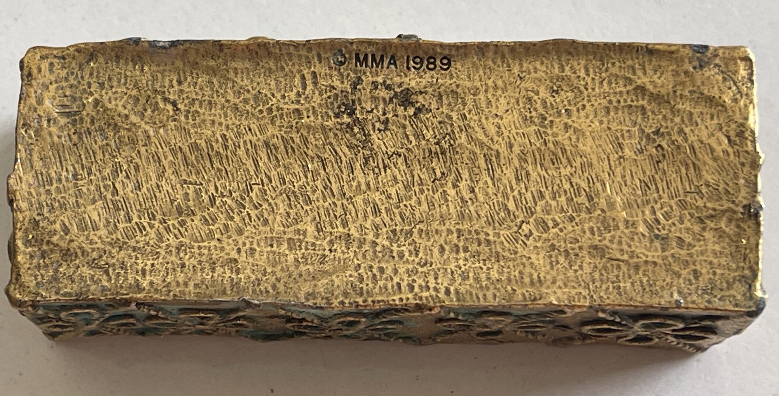Asante Abamphruwa Bird Box – Metropolitan Museum Replica 1989 – Image 8