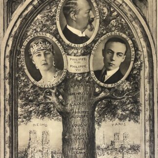 Maison de France Royalist Dynastic Poster Jean III circa 1930