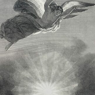 Raphael Angel Engraving 1874 – Raphaël dans l’air