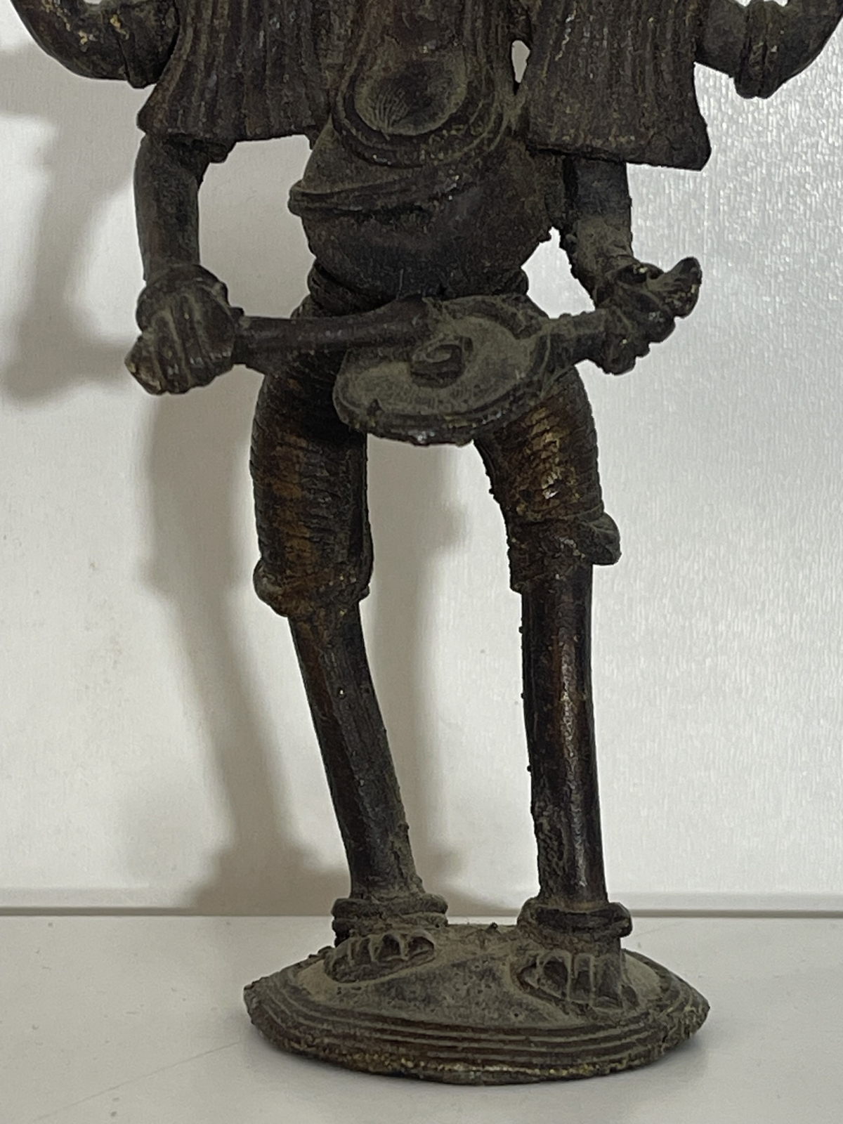 Ganesha Musician – Antique Bastar Dhokra Tribal Bronze, India, 19th Century – Image 6