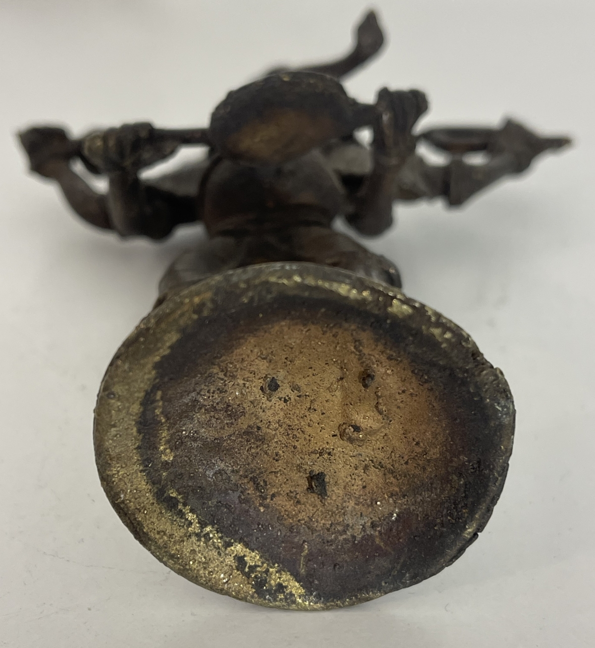 Ganesha Musician – Antique Bastar Dhokra Tribal Bronze, India, 19th Century – Image 2
