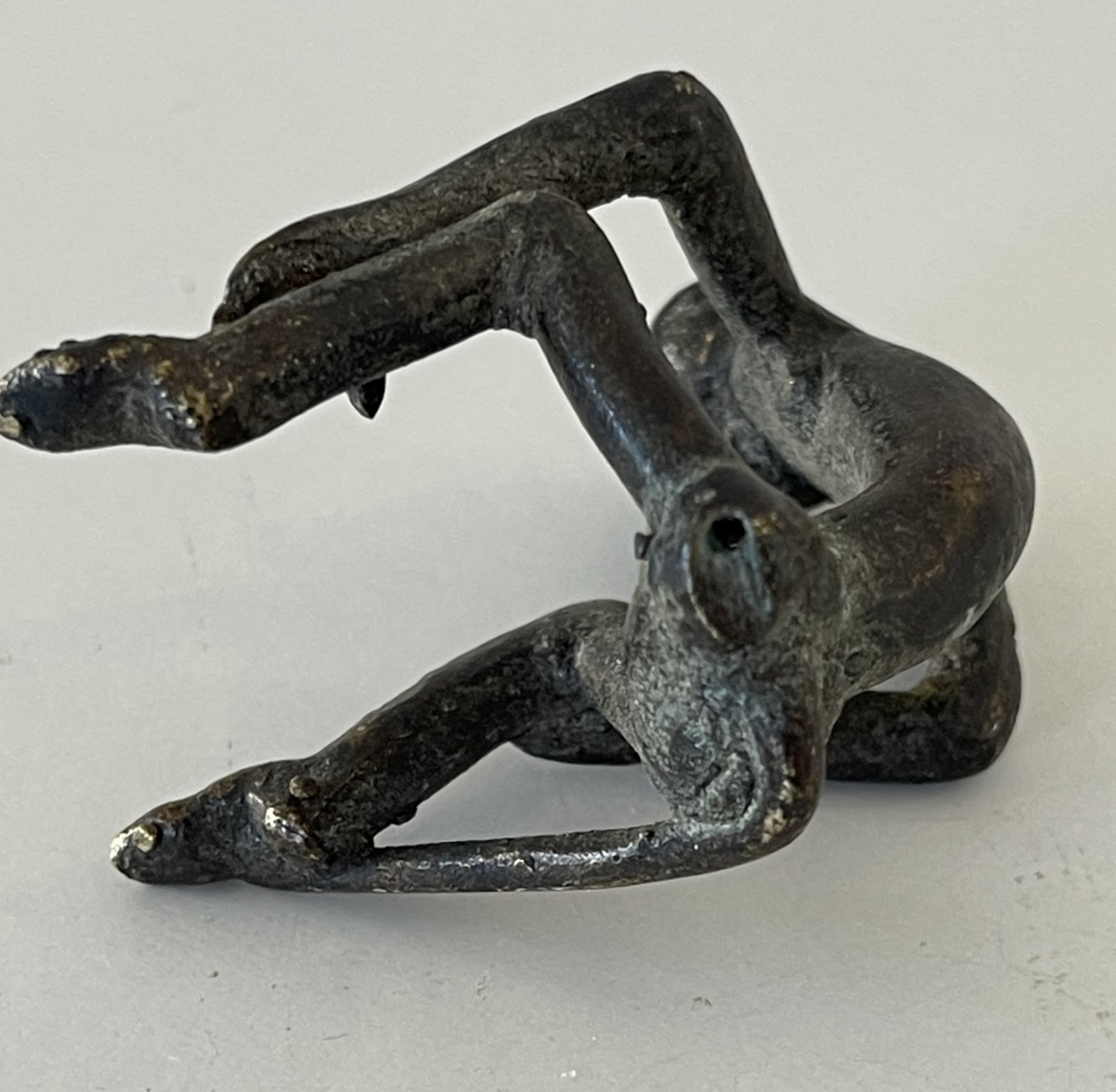 Antique Akan Monkey Goldweight – Ghana or Ivory Coast 19th Century – Image 4
