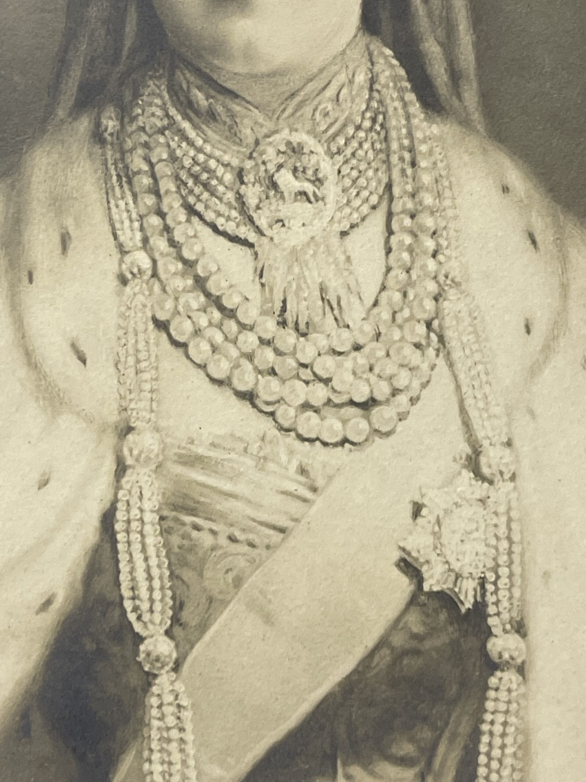 Queen Alexandra 1902 Coronation Portrait Rotary London Silver Print – Image 5
