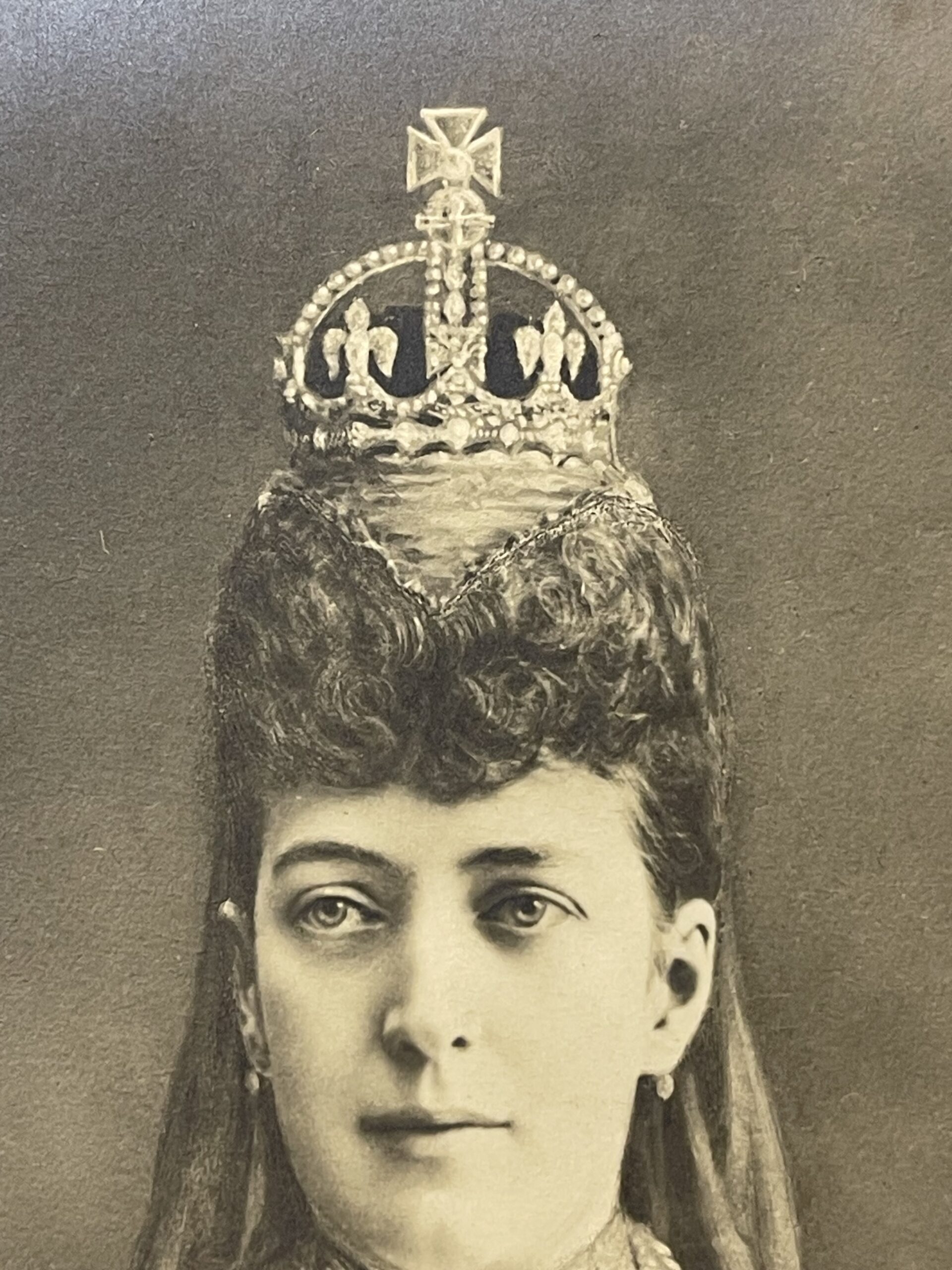 Queen Alexandra 1902 Coronation Portrait Rotary London Silver Print – Image 7